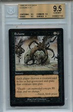 MTG Exhume BGS 9.5 Gem Mint Urza's Saga Magic card Amricons 7700