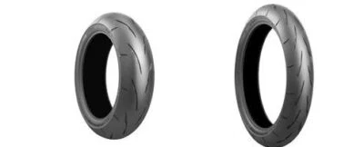 Bridgestone Front Rear 120/70ZR17 + 200/55ZR17 BAx Racing ST RS11 Tires - Image 1 of 4