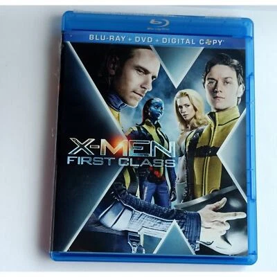 X-Men: First Class (Three-Disc Blu-ray/DVD Combo - Very Good Condition - Image 1 of 4