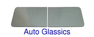 Camioneta utilitaria Willys 1948-1960 2 piezas parabrisas plano vidrio NUEVO  Foto 1 de 2