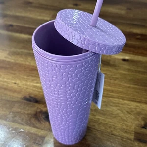 26oz Textured Tumbler Cup With Straw Water Cups Brand New - Picture 1 of 8