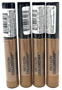 (4) Revlon Colorstay Full Coverage Concealer 0.21 fl oz Sealed 060 - Deep - Picture 1 of 3