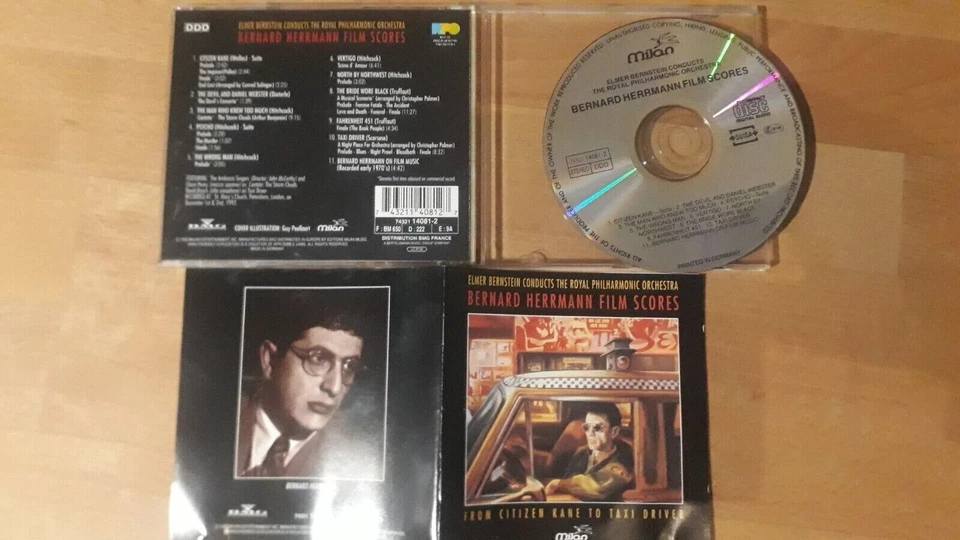 CD Bernard Herrmann (Composer) - Classic American Film Scores ELMER BERNSTEIN - Bild 1 von 1