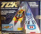 1977 TCR Total Control Racing Lighted Jam Car Speedway Vintage Car Racing Set