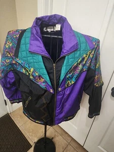 vintage nylon windbreaker jacket women - Picture 1 of 6