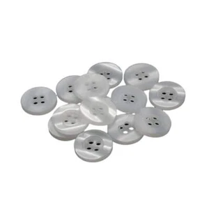 15mm Resin Sewing Button Scrapbooking Colour Flatback 4-Holes Button - Picture 1 of 2