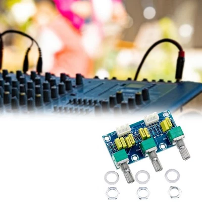 Módulo de potencia amplificador preamplificador tono pasivo volumen graves agudos tablero de control Foto 1 de 4