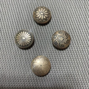 Vintage Button Covers Collectible Lot Of 4 - Picture 1 of 5