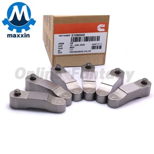 6 Pcs New Engine Brake Crosshead Valve Fits for Cummins 3106042 - Picture 1 of 5