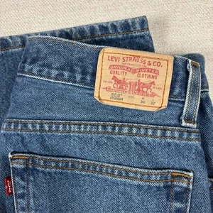 Jeans rectos sueltos vintage Levis 569 Student para hombre 30x32 azules - Imagen 1 de 13