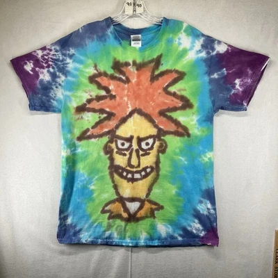Camiseta Simpson Tie Dye Grande Sideshow Bob Good Vibes Grateful Dead Art Foto 1 de 4