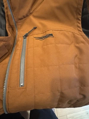 Sitka Grindstone Work Vest -  Rust Color XXL Gore-tex Winstoper - Image 1 of 4