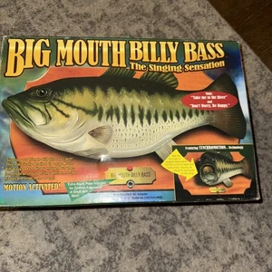Gemmy Big Mouth Billy Bass Singing Fish - Picture 1 of 2