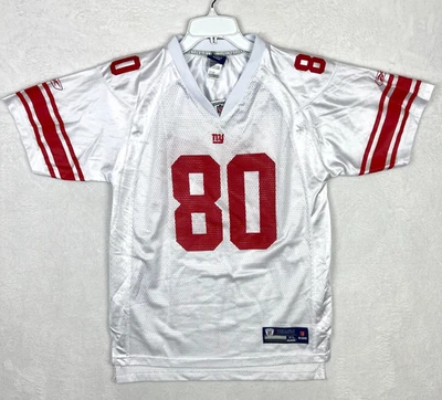 Reebok Victor Cruz New York Giants Jersey Kids Boys Youth XL White 80 - Image 1 of 4