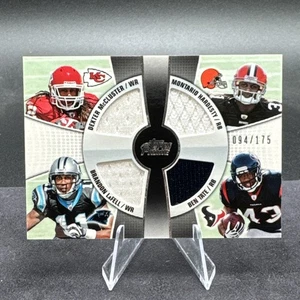 2010 Topps Prime 4th-Quarter Relic - McCluster, Hardesty, Tate, LaFell /175 - Picture 1 of 2
