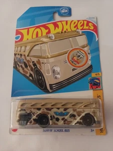 HOT WHEELS-SURFIN' SCHOOL BUS-SHIP ALL THE HOT WHEEL YOU BUY FOR $5.99 - Picture 1 of 1