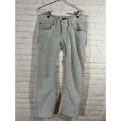 Pantalones De Pana Bota Resistente Tipo 1 De Colección Levi's Mujer 7L Y2K Rayas Foto 1 de 4