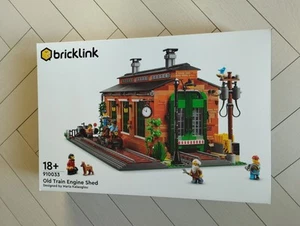 Lego 910033 __ Vecchio deposito locomotive __ Bricklink DP ## Nuovo Sigillato - Foto 1 di 6