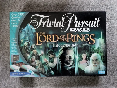 The Lord Of The Rings Trivial Pursuit Dvd Trilogy Edition Complete SEALED CONTS - Image 1 of 2
