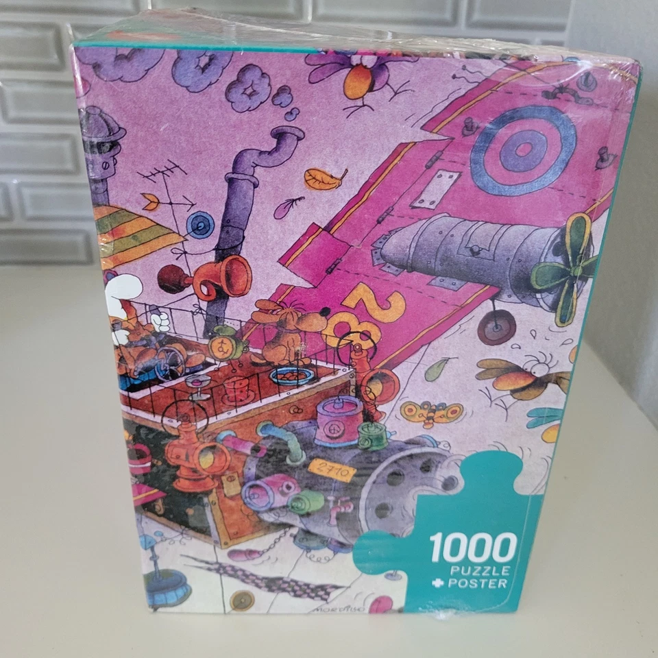 全新 Heye Puzzle 29887 Mordillo: Fly With Me! 1000 件 50x70 厘米 F1020 ‎3329887 — 第 1/4 张图片
