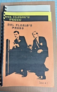 Man From Uncle Fanzine "Del Floria's Press" Lot of 3 - 1987 - Picture 1 of 10