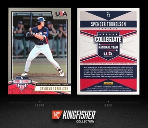 Spencer Torkelson 2019 Panini Estados Unidos estrellas de béisbol y rayas longevidad #12 - Imagen 1 de 1