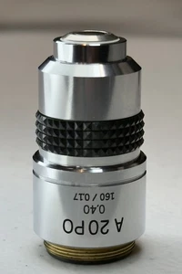 Olympus A 20 PO 0.40, 160 / 0.17 Strain-Free Microscope Objective - Picture 1 of 6