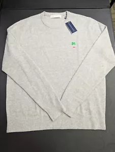 NWT MEN'S HOLDERNESS & BOURNE CREW NECK SWEATER, SIZE: XL, COLOR: GRAY HTHR(M16) - Picture 1 of 3