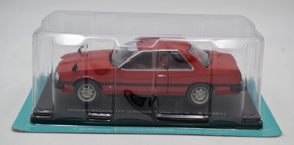 DIE CAST " NISSAN SKYLINE HT 2000GT TURBO GT-E - S 1981 " HACHETTE 1/24 - Immagine 1 di 1