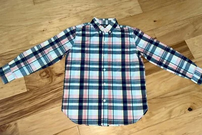 CAMISA GAP NIÑOS NIÑOS AZUL Y ROSA A CUADROS ABOTONADA TALLA 8-9 EXCELENTE ESTADO DD Foto 1 de 3