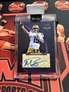 Myles Brennan - 1/6 Auto - 7 Card Studs - Wild Card - 2023 QB - Picture 1 of 3