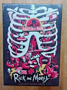 Rick And Morty Anatomy Park 1,000 Piece Puzzle NEW 2017 Adult Swim - Picture 1 of 2