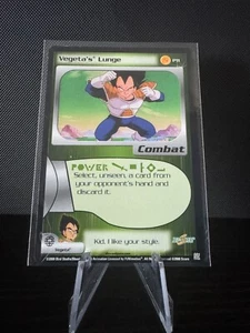 Dragon Ball Z CCG 2000 | Vegeta's Lunge P11 | Promoción limitada | Freezer Saga - Imagen 1 de 2