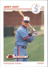 1991 Line Drive AAA #184 Jerry Goff