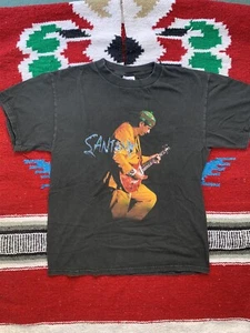 Vtg Carlos Santana Supernatural 2000 Tour Mens Large T-Shirt - Picture 1 of 5