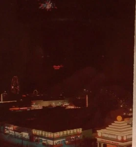 Vogelperspektive Luftaufnahme Coney Island NY Feuerwerk Steeplechase Park Surf Ave Foto - Bild 1 von 3