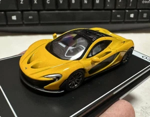 Postercars 1:64 Mclaren P1 Diecast Model Car Rubber Tires New Card - Picture 1 of 11