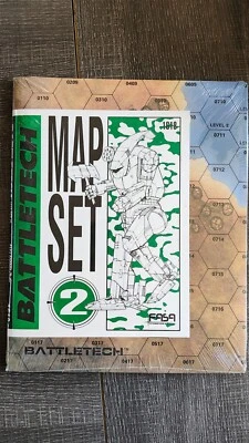 NEW STILL SEALED - Vintage Battletech Map Set #2 - FASA 1618 - Image 1 of 2