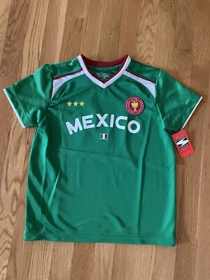 New Boys Mexico Futbol Shirt Youth size Small - Image 1 of 2
