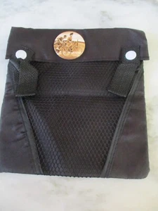 Bolsa de manillar negra para bicicleta botón a presión 8" botón colgante-pinback OZ botón Pee Wee - Imagen 1 de 5