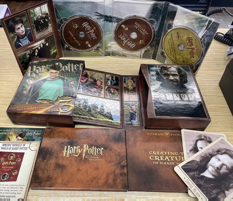 Harry Potter and the Prisoner of Azkaban (Three-Disc Ultimate Edition) DVD RARE - Image 1 of 1