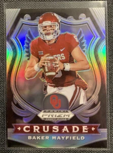 Baker Mayfield 2020 Panini Prizm Draft Picks Crusade SILVER HOLO Prizm REFRACTOR - Bild 1 von 1