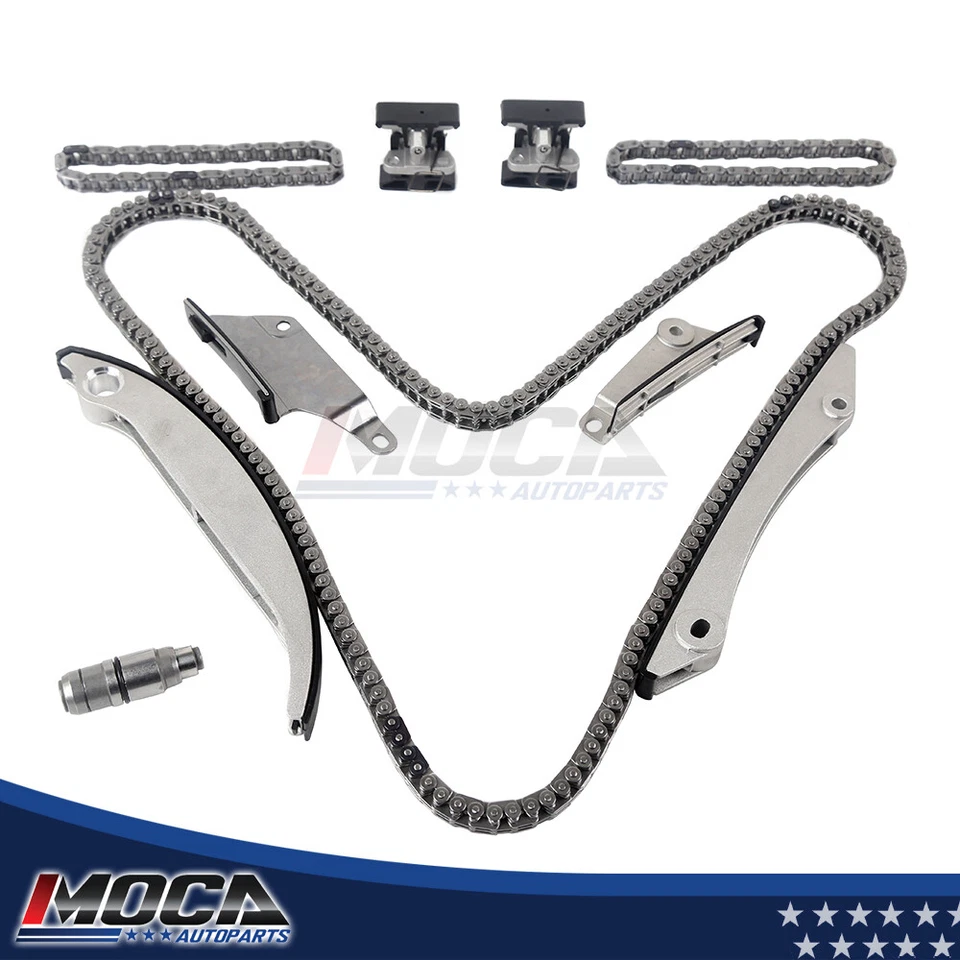 Kit de cadena de distribución para 01-06 Chrysler Sebring Dodge Stratus Intrepid Magnum 2,7 L Foto 1 de 4