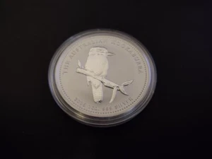2005 Australien Kookaburra 1 oz Silber BU Perth Mint 1 $ (AUD) Ag - Top Zustand! - Bild 1 von 2