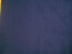 DESIGNER FABRIC PURE SILK DBLE GEORGETTE NAVY BLUE 2.5yds - Picture 1 of 2