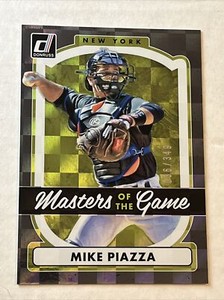2017 Donruss Silver Masters of the Game Mike Piazza SP #MG-6 HOF Mets 036/349