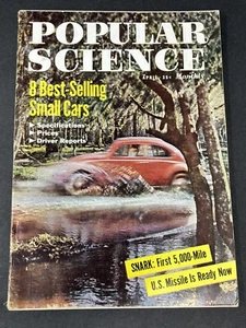 POPULAR SCIENCE Magazine April 1958 8 Best Selling Small Cars - Picture 1 of 5