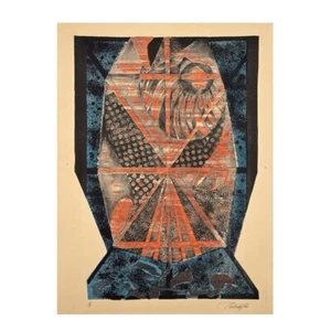 CARLOS DEL TORO. Incisione. Litografia. arte cubana. Arte contemporanea. - Foto 1 di 5