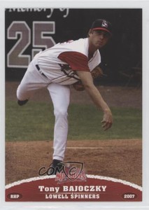 2007 Grandstand Lowell Spinners Update Tony Bajoczky #37