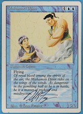 Mahamoti Djinn Revised PLD Rare Artist Signed Altered CARD (sa5025) ABUGames